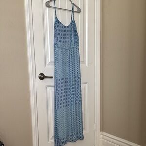 a.n.a Blue Maxi Sundress